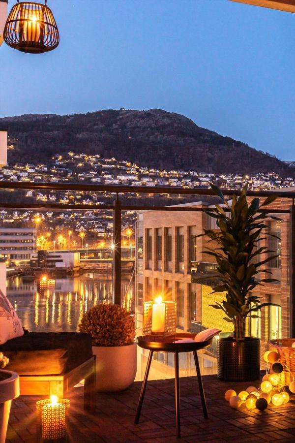 Modern Apartment - Amazing Terrace And Fjord View, Close To City Center Bergen Exterior photo