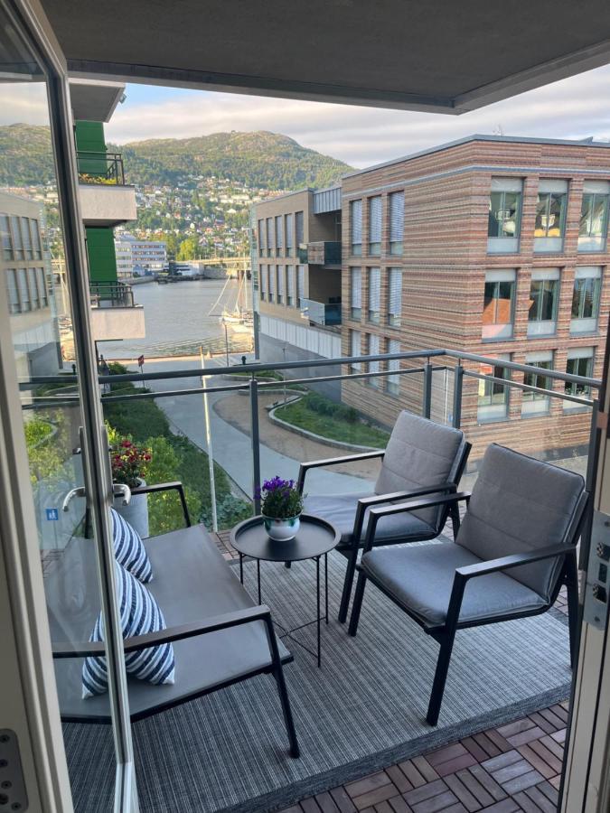 Modern Apartment - Amazing Terrace And Fjord View, Close To City Center Bergen Exterior photo