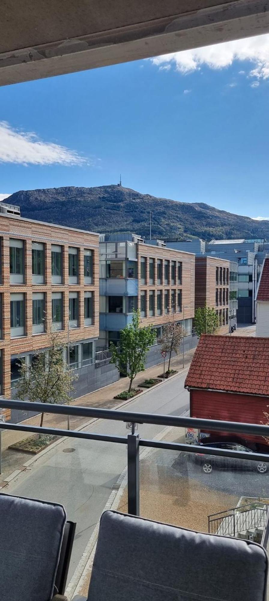 Modern Apartment - Amazing Terrace And Fjord View, Close To City Center Bergen Exterior photo